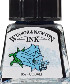 Tusz rysunkowy - Winsor & Newton - Cobalt, 14 ml