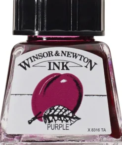 Tusz rysunkowy - Winsor & Newton - Purple, 14 ml