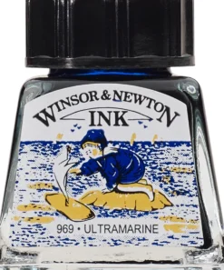 Tusz rysunkowy - Winsor & Newton - Ultramarine, 14 ml