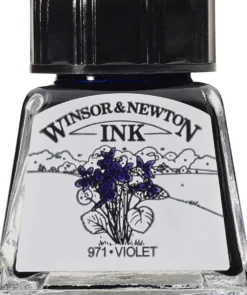 Tusz rysunkowy - Winsor & Newton - Violet, 14 ml