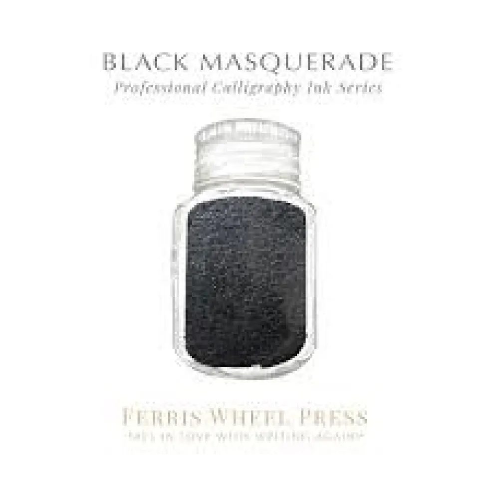 Tusz wodoodporny - Ferris Wheel Press - Black Masquerade, 28 ml