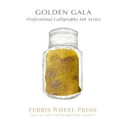 Tusz wodoodporny - Ferris Wheel Press - Golden Gala, 28 ml