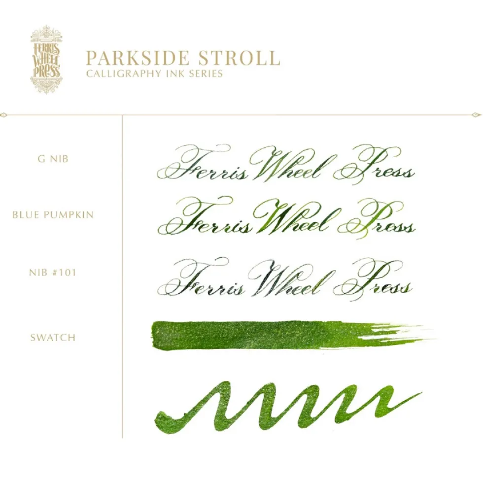 Tusz wodoodporny - Ferris Wheel Press - Parkside Stroll, 28 ml