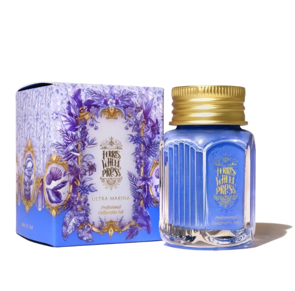 Tusz wodoodporny - Ferris Wheel Press - Ultra Marina, 28 ml