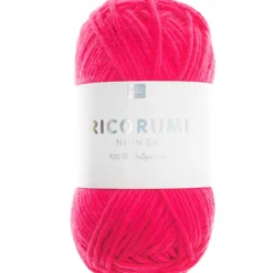 Włóczka akrylowa Ricorumi Neon DK - Rico Design - Fuchsia, 25 g