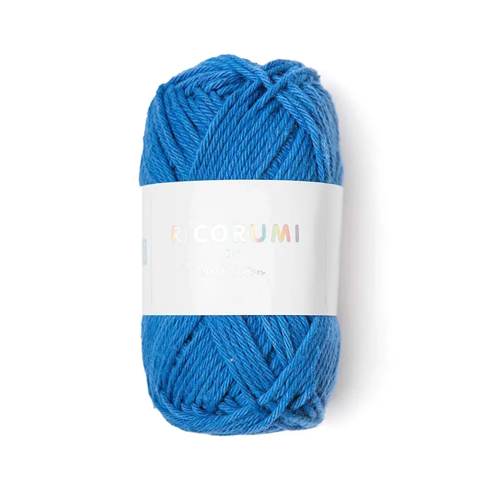 Włóczka bawełniana Ricorumi DK - Rico Design - Blue, 25 g