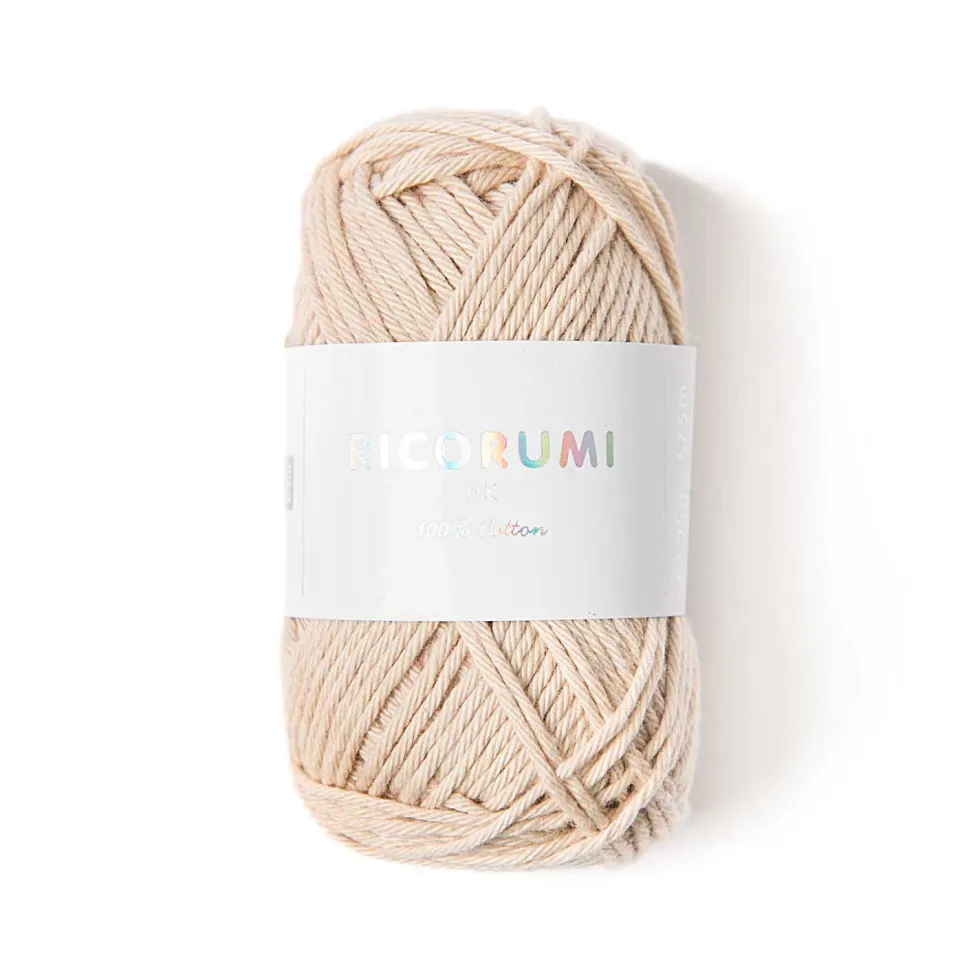Włóczka bawełniana Ricorumi DK - Rico Design - Ecru, 25 g