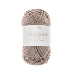 Włóczka bawełniana Ricorumi DK - Rico Design - Grey, 25 g