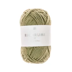 Włóczka bawełniana Ricorumi DK - Rico Design - Khaki, 25 g
