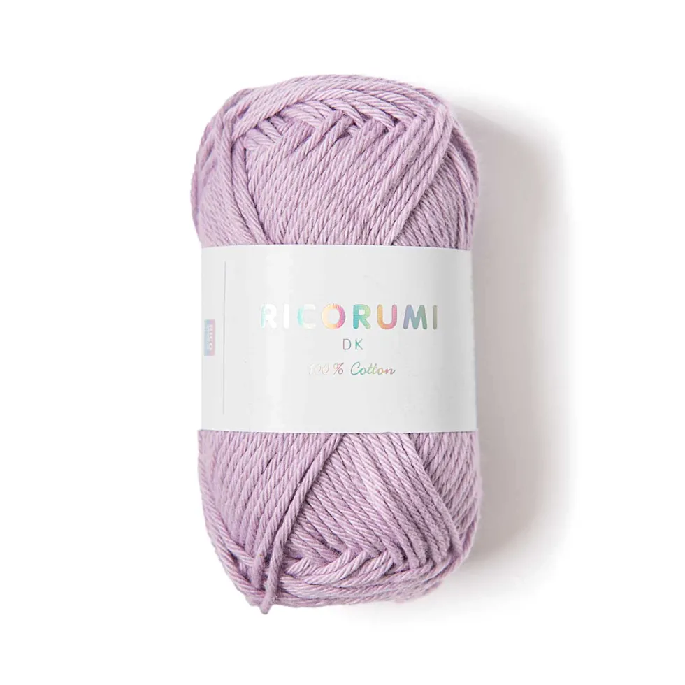 Włóczka bawełniana Ricorumi DK - Rico Design - Lilac, 25 g