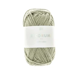 Włóczka bawełniana Ricorumi DK - Rico Design - Marsh Green, 25 g