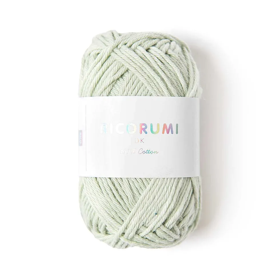 Włóczka bawełniana Ricorumi DK - Rico Design - Mint, 25 g