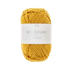 Włóczka bawełniana Ricorumi DK - Rico Design - Mustard, 25 g