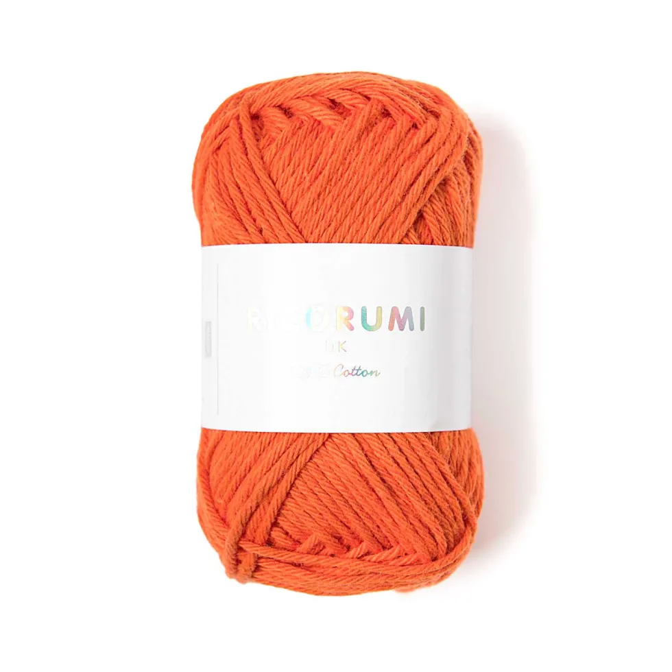 Włóczka bawełniana Ricorumi DK - Rico Design - Orange, 25 g