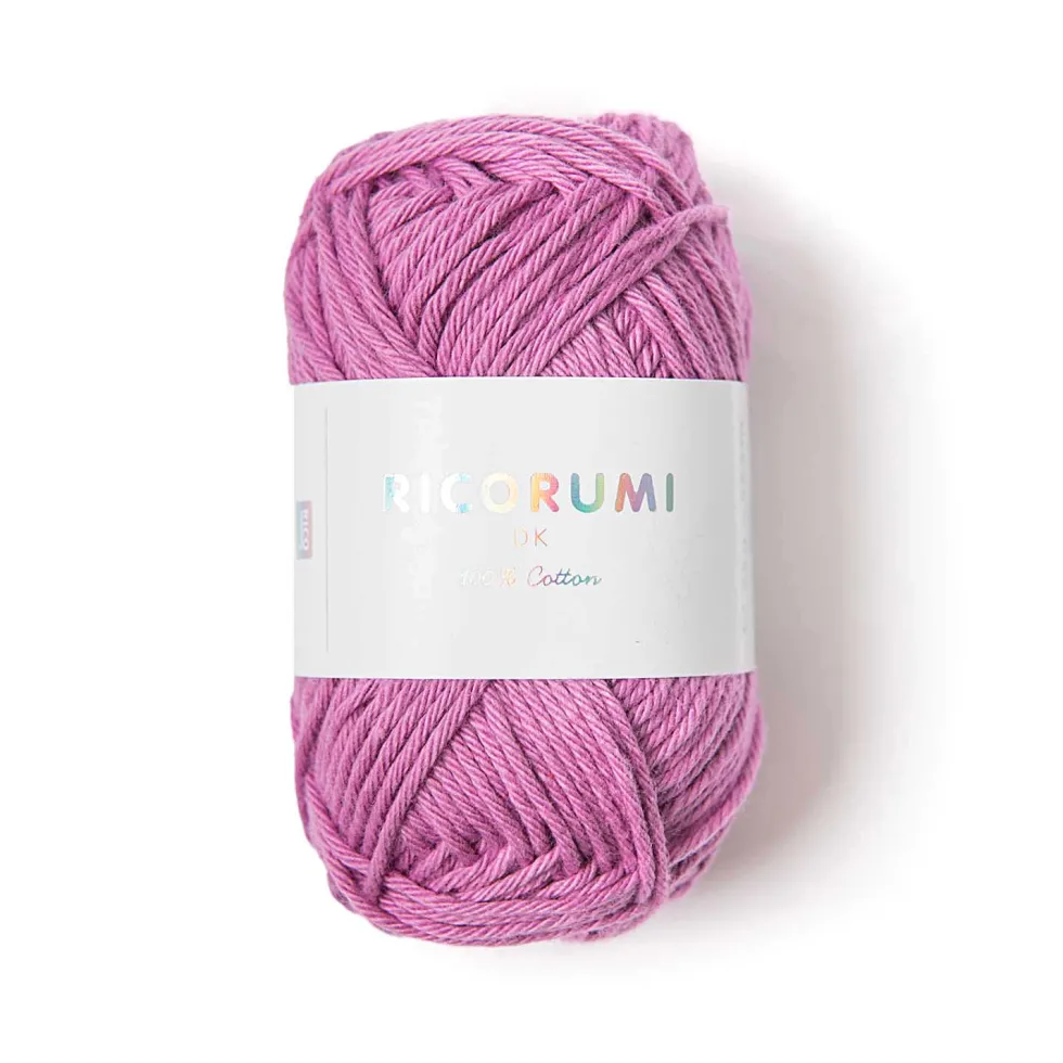 Włóczka bawełniana Ricorumi DK - Rico Design - Orchid, 25 g
