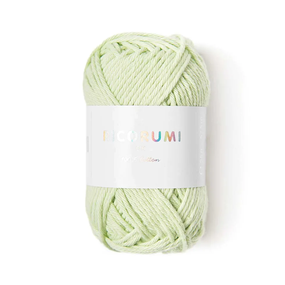 Włóczka bawełniana Ricorumi DK - Rico Design - Pastel Green, 25 g