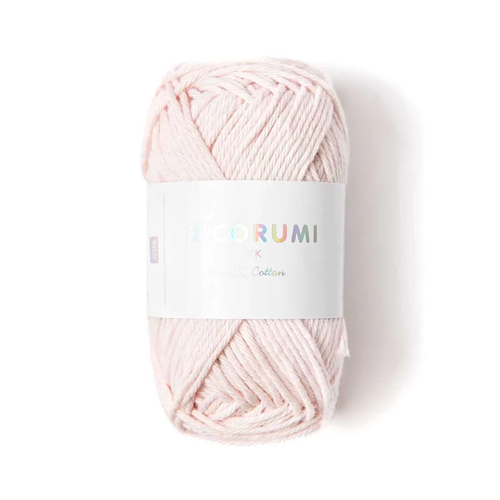 Włóczka bawełniana Ricorumi DK - Rico Design - Pastel Pink, 25 g