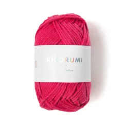 Włóczka bawełniana Ricorumi DK - Rico Design - Raspberry, 25 g