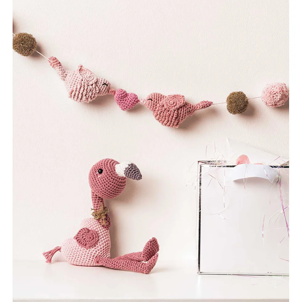 Włóczka bawełniana Ricorumi DK - Rico Design - Smokey Rose, 25 g