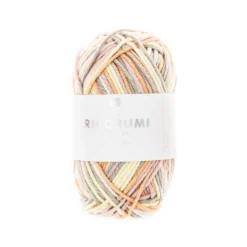 Włóczka bawełniana Ricorumi Print DK - Rico Design - Pink-Yellow, 25 g
