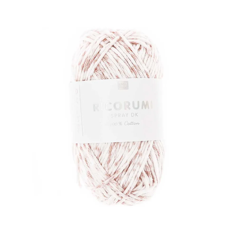 Włóczka bawełniana Ricorumi Spray DK - Rico Design - Pink, 25 g