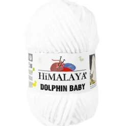 Włóczka poliestrowa Dolphin Baby - Himalaya - 1, 100 g, 120 m