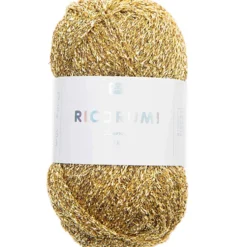 Włóczka Ricorumi Lame DK - Rico Design - Gold, 10 g