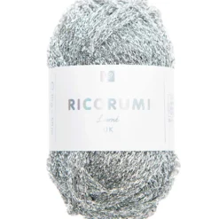 Włóczka Ricorumi Lame DK - Rico Design - Silver, 10 g