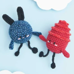 Włóczka szenilowa Ricorumi Nilli Nilli - Rico Design - Blue, 25 g