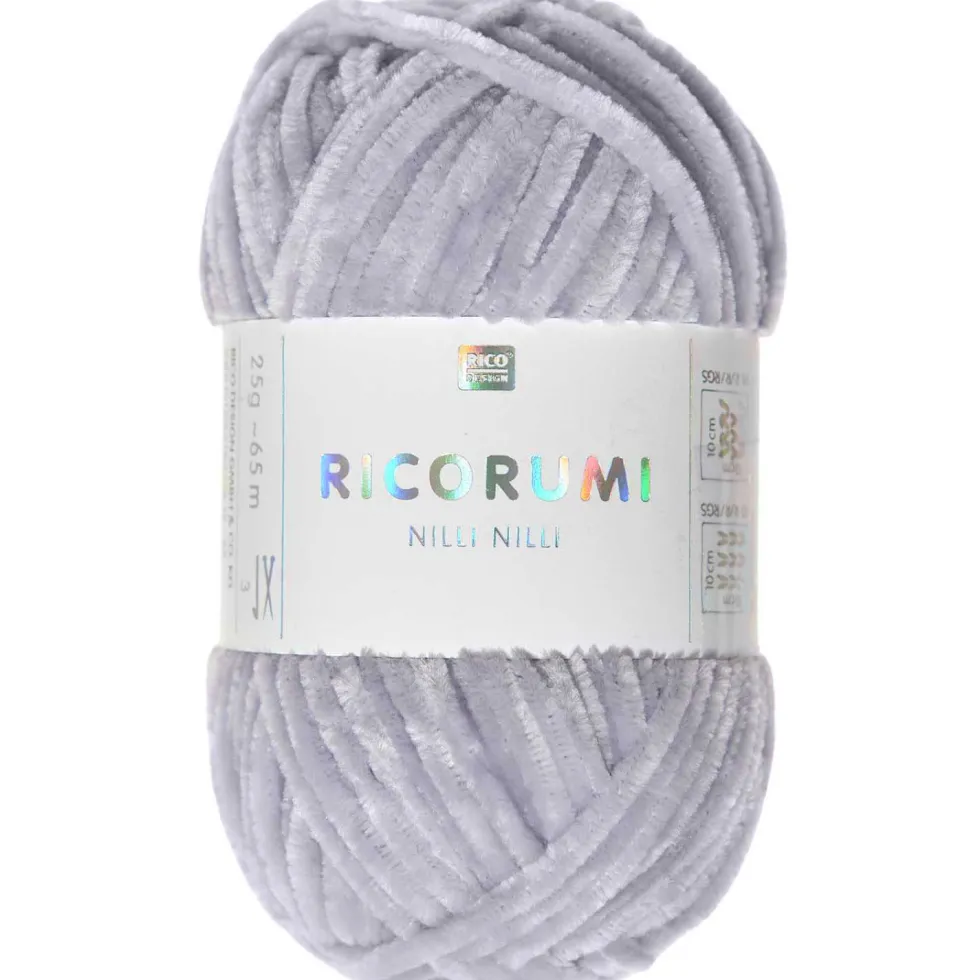 Włóczka szenilowa Ricorumi Nilli Nilli - Rico Design - Lilac, 25 g