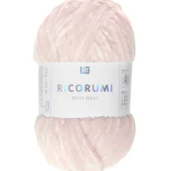 Włóczka szenilowa Ricorumi Nilli Nilli - Rico Design - Pink, 25 g