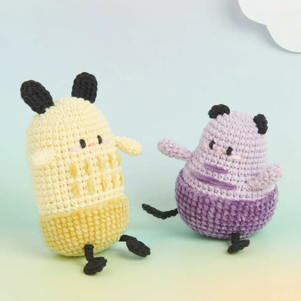 Włóczka szenilowa Ricorumi Nilli Nilli - Rico Design - Purple, 25 g