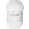 Włóczka szenilowa Ricorumi Nilli Nilli - Rico Design - White, 25 g