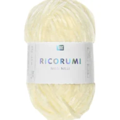 Włóczka szenilowa Ricorumi Nilli Nilli - Rico Design - Yellow, 25 g