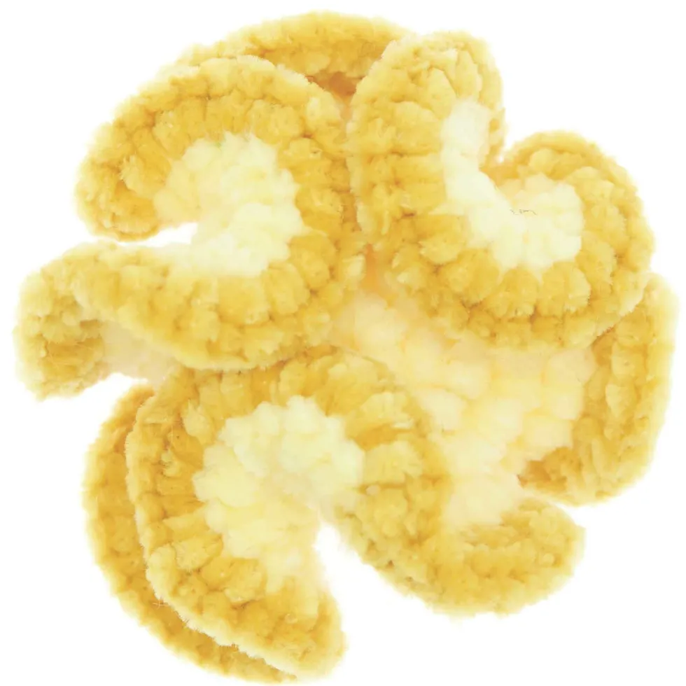 Włóczka szenilowa Ricorumi Nilli Nilli - Rico Design - Yellow, 25 g