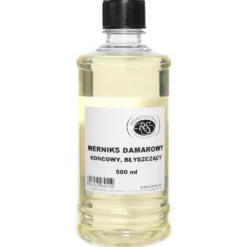 Werniks damarowy do farb olejnych - Roman Szmal - błyszczący, 500 ml