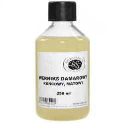 Werniks damarowy do farb olejnych - Roman Szmal - matowy, 250 ml