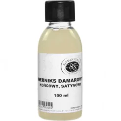 Werniks damarowy do farb olejnych - Roman Szmal - satynowy, 150 ml