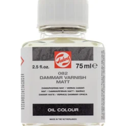 Werniks damarowy do farb olejnych - Talens - matowy, 75 ml