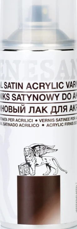 Werniks do akryli w sprayu - Renesans - satynowy 400 ml