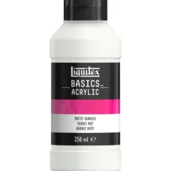 Werniks do farb akrylowych Basics Acrylic - Liquitex - matowy, 250 ml