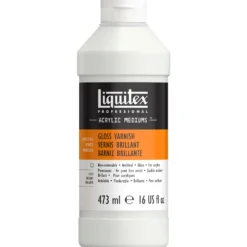 Werniks do farb akrylowych Gloss - Liquitex - połysk, 473 ml