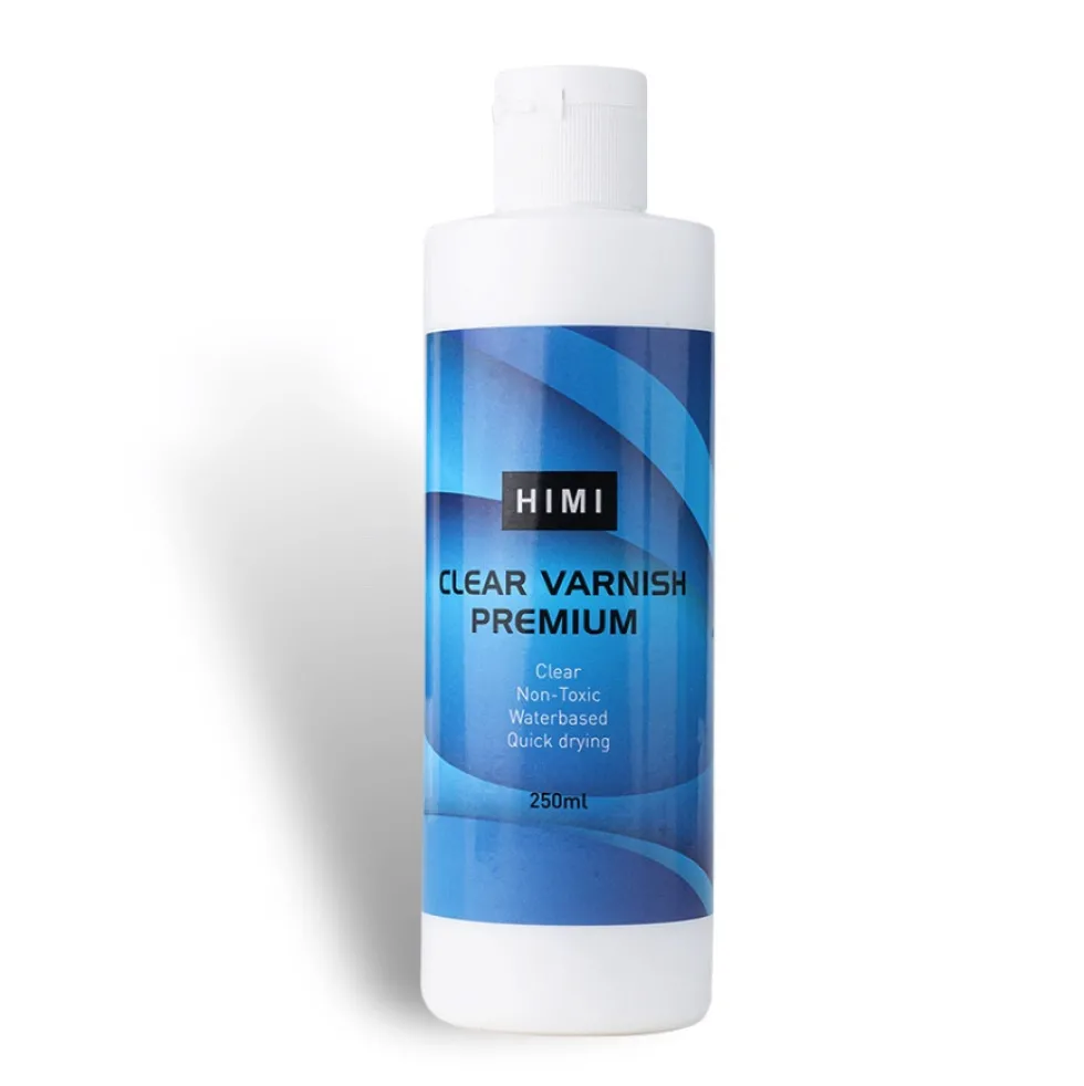 Werniks do farb akrylowych Premium - HIMI - Clear 250 ml