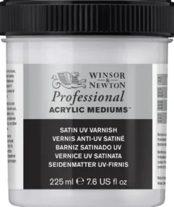 Werniks do farb akrylowych Professional - Winsor & Newton - satynowy, 225 ml