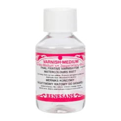 Werniks końcowy do akwareli - Renesans - matowy, 100 ml