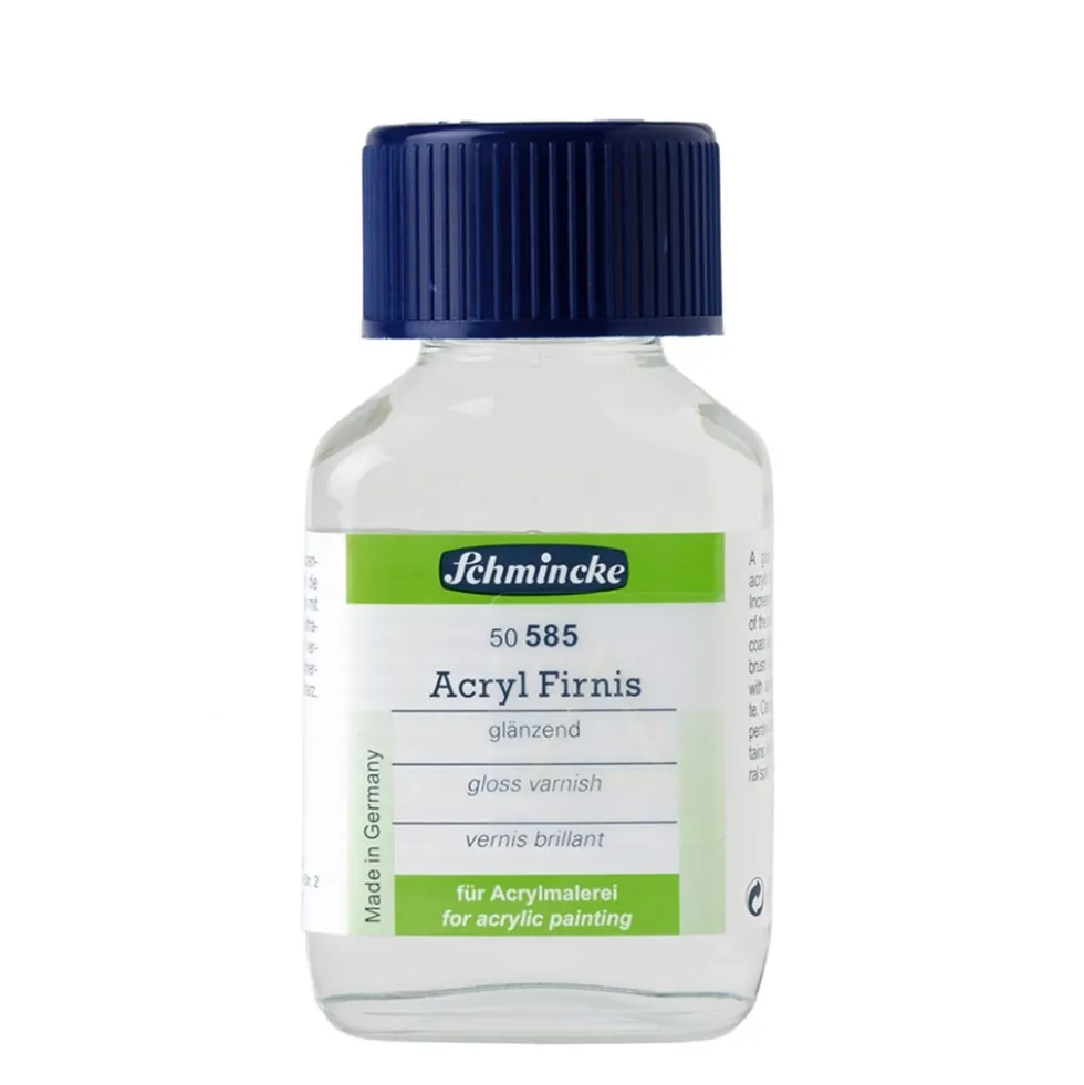 Werniks końcowy do farb akrylowych - Schmincke - połysk, 60 ml