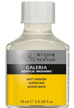 Werniks, lakier do akryli Galeria - Winsor & Newton - matowy, 75 ml