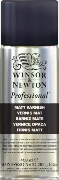 Werniks matowy w sprayu Professional - Winsor & Newton - 400 ml