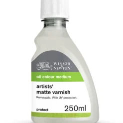 Werniks usuwalny Artists' Varnish - Winsor & Newton - matowy, 250 ml