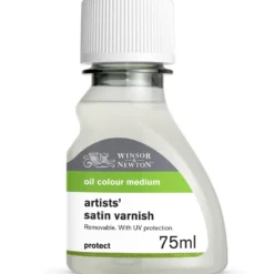 Werniks usuwalny Artists' Varnish - Winsor & Newton - satynowy, 75 ml